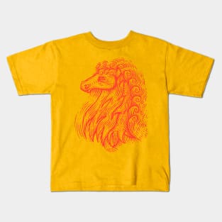 Curly Horse Kids T-Shirt